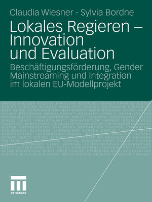 cover image of Lokales Regieren--Innovation und Evaluation